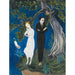 Riproduzione del dipinto Giovane uomo in nero, ragazza in bianco - Nils Dardel