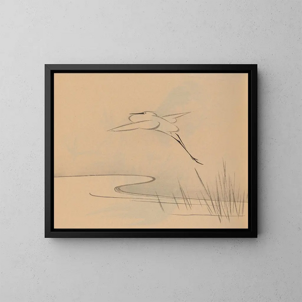 Hogajo Pl02 - Jiro Takeuchi — gerahmtes Bild an der Wand
