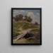 Cimitero - Jūlijs Feders — quadro incorniciato alla parete