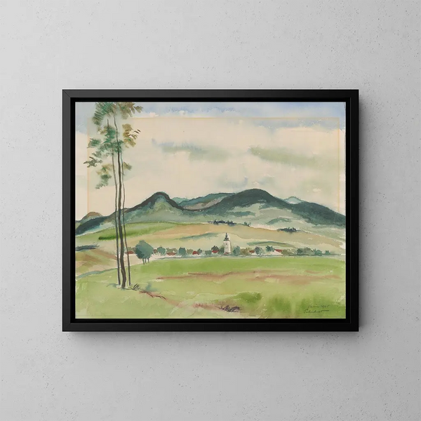 Svt Mara - Julius Schubert — gerahmtes Bild an der Wand
