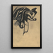 Study for the cover of J Young Man II - Jan Novák — framed artwork on a wall