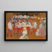 Skizze - Joža Uprka — gerahmtes Bild an der Wand