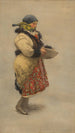 Étude de costume folklorique - Joža Uprka — vista dell’opera
