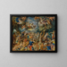 Ein Bankett der Götter - Joachim Wtewael — gerahmtes Bild an der Wand