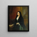Portrait von Mme Espalter - Joaquim Espalter — gerahmtes Bild an der Wand