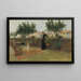 Terrasse - Joaquim Vayreda — quadro incorniciato alla parete