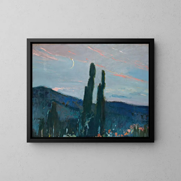 Dämmerung - Joaquín Mir Trinxet — gerahmtes Bild an der Wand