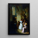 Danse en intérieur - Joaquín Domínguez Bécquer — quadro incorniciato alla parete