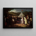 La Pace di Wad-Ras - Joaquín Domínguez Bécquer — quadro incorniciato alla parete