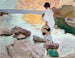 Elena in Cala de San Vicente - Joaquín Sorolla — Ansicht des Kunstwerks