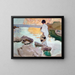 Elena in Cala de San Vicente - Joaquín Sorolla — gerahmtes Bild an der Wand