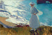 Mara am Strand in Biarritz oder Gegenlicht - Joaquín Sorolla — Ansicht des Kunstwerks