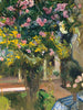 Lauriers roses dans la cour de la maison des artistes - Joaquín Sorolla — Ansicht des Kunstwerks