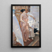 La robe rose - Joaquín Sorolla — gerahmtes Bild an der Wand