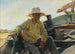 Vecchio pescatore in una barca - Joaquín Sorolla — vista dell’opera
