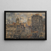 Hôtel de ville de New York - Joaquín Torres-García — framed artwork on a wall