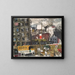 Quais de New York - Joaquín Torres-García — gerahmtes Bild an der Wand