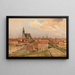 Ansicht von Maassluis - Johan Barthold Jongkind — gerahmtes Bild an der Wand