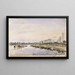 Bords de rivière - Johan Barthold Jongkind — quadro incorniciato alla parete