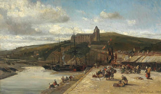 Johan Barthold Jongkind - Le Trport Le Matin Normandie.webp