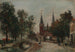 Scène a Delft - Johan Barthold Jongkind — vista dell’opera