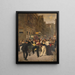 Journée des cœurs - Johan Braakensiek — gerahmtes Bild an der Wand