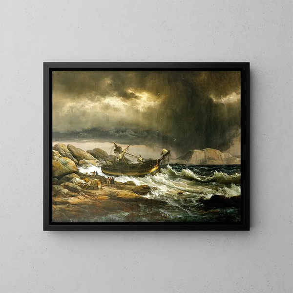 Johan Christian Dahl - Shipwrech.webp