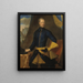 Charles XII 1682-1718 König von Schweden - Johan David Swartz — gerahmtes Bild an der Wand