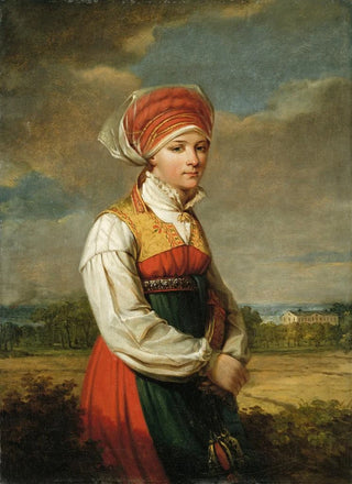 Johan Gustaf Sandberg - Girl from Vingker.webp