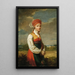 Jeune fille de Vingker - Johan Gustaf Sandberg — quadro incorniciato alla parete