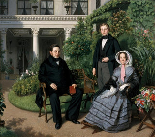 Johan Heinrich Neuman - Portrait of the Metelerkamp family.webp