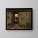 Cave des artistes à La Haye - Johan Hendrik Weissenbruch — framed artwork on a wall