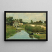 Sommertag - Johan Hendrik Weissenbruch — gerahmtes Bild an der Wand