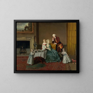 Johan Joseph Zoffany - John Fourteenth Lord Willoughby de Broke and His Family.webp