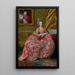 Ritratto dell'arciduchessa Maria Amalia d'Austria duchessa di Parma - Johan Joseph Zoffany — quadro incorniciato alla parete