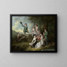 Les enfants Lavie - Johan Joseph Zoffany — gerahmtes Bild an der Wand