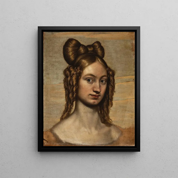 Johan Ludvig Lund - Portrait Of A Lady.webp