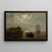 Mondschein - Johan Nielssen — gerahmtes Bild an der Wand
