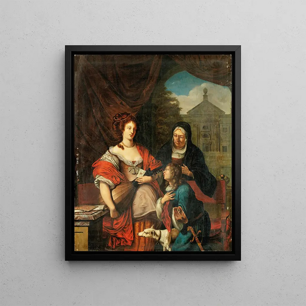 Johan Van Haensbergen - The gallant letter.webp