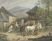 von Johann Adam Klein: Sägemühle und Mehlmühle im Stickelberger-Tal bei Wiener Neustadt an der ungarischen Grenze — Ansicht des Kunstwerks