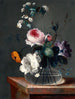Flower Still Life Painting - Johann Baptist Drechsler — artwork view