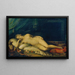 Venus im Schlaf auf einer Ruhebank - Johann Baptist von Lampi der Jüngere — gerahmtes Bild an der Wand