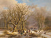 Winterzeit - Johann Bernhard Klombeck — Ansicht des Kunstwerks