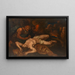 Der gute Samariter - Johann Carl Loth — gerahmtes Bild an der Wand