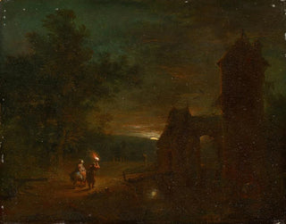 Johann Conrad Seekatz - The Flight into Egypt.webp