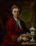 Portrait des Goldschmieds Johann Friedrich Baer - Johann Daniel Heimlich — Ansicht des Kunstwerks