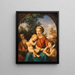 La Sainte Famille avec saint Jean-Baptiste enfant - Johann Eduard Wolff — quadro incorniciato alla parete