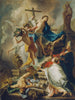 Sieg des Christentums über die Heidentum - Johann Evangelist Holzer — Ansicht des Kunstwerks