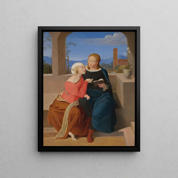 Johann Evangelist Scheffer von Leonhardshoff - Andachtsstunde.webp