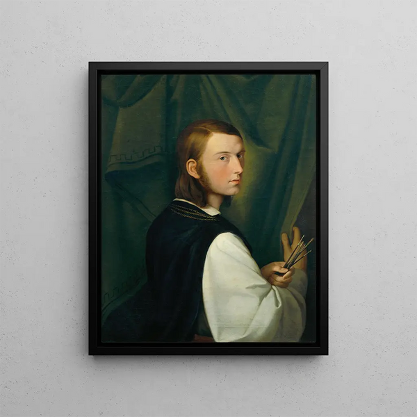 Johann Evangelist Scheffer von Leonhardshoff - Selbstportrt.webp
